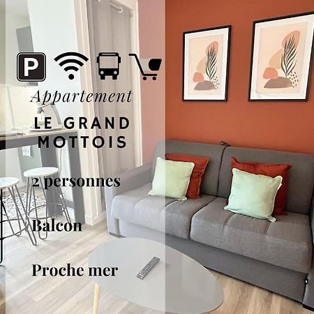 050 - Le Grand Mottois Studio, 2Pers - 100M Plage Λα Γκραντ-Μοτ Εξωτερικό φωτογραφία